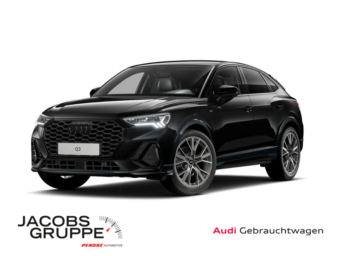 Audi Q3 Sportback 35 TFSI S line UVP 59.540EUR + Überführu Schwarz - 1