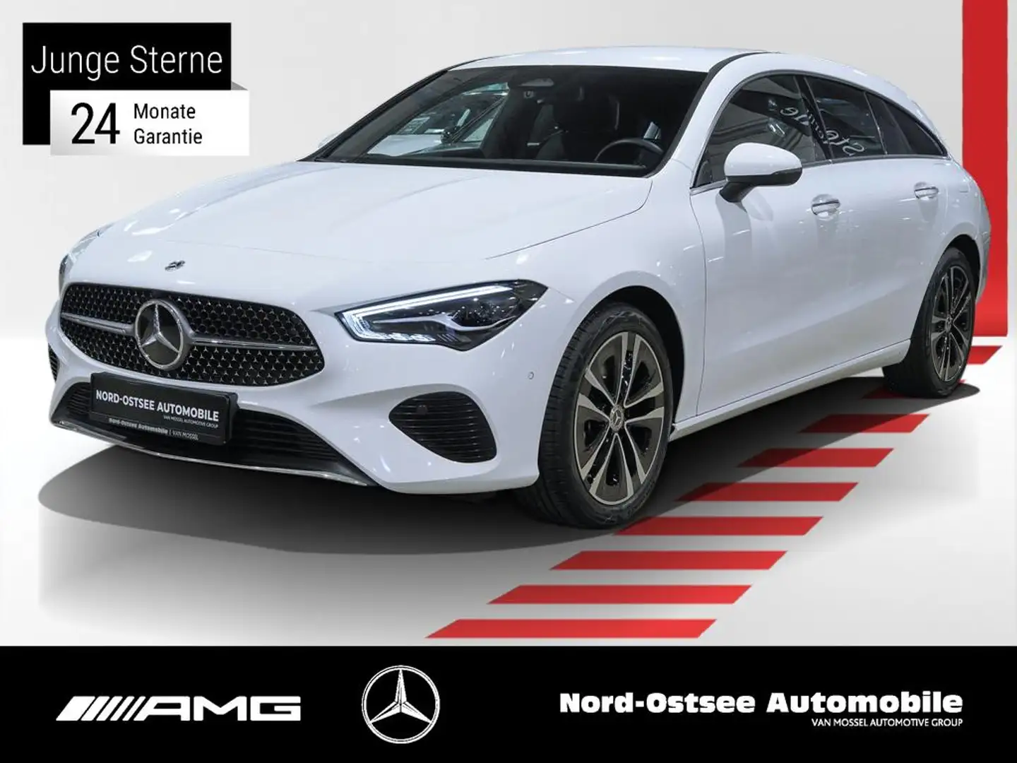 Mercedes-Benz CLA 200 SB PROGRESSIVE ADV. LED KAMERA SHZ SPUR Blanc - 1