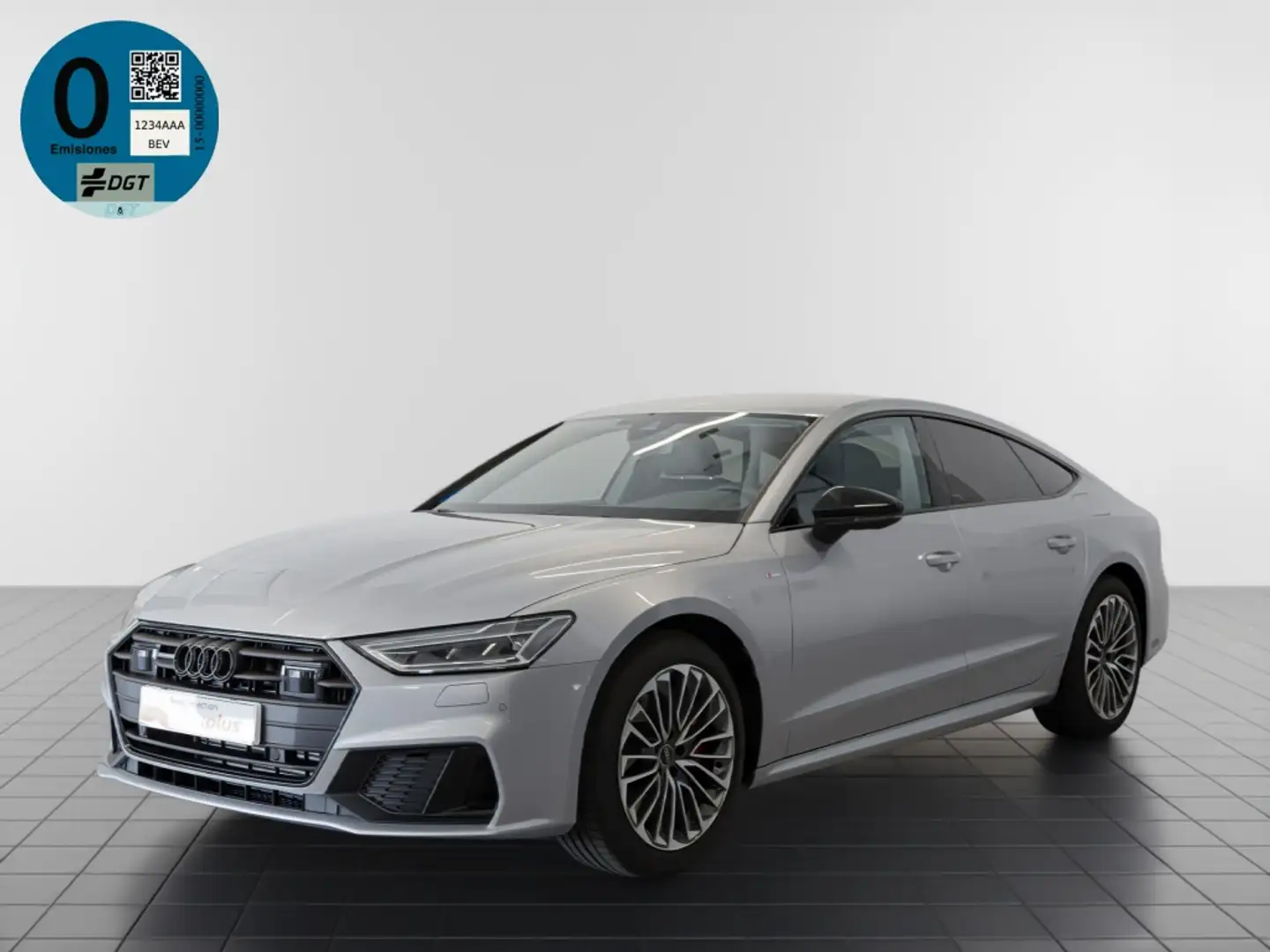 Audi A7 Sportback 55 TFSIe Black line quattro-ultra S tron Plateado - 1