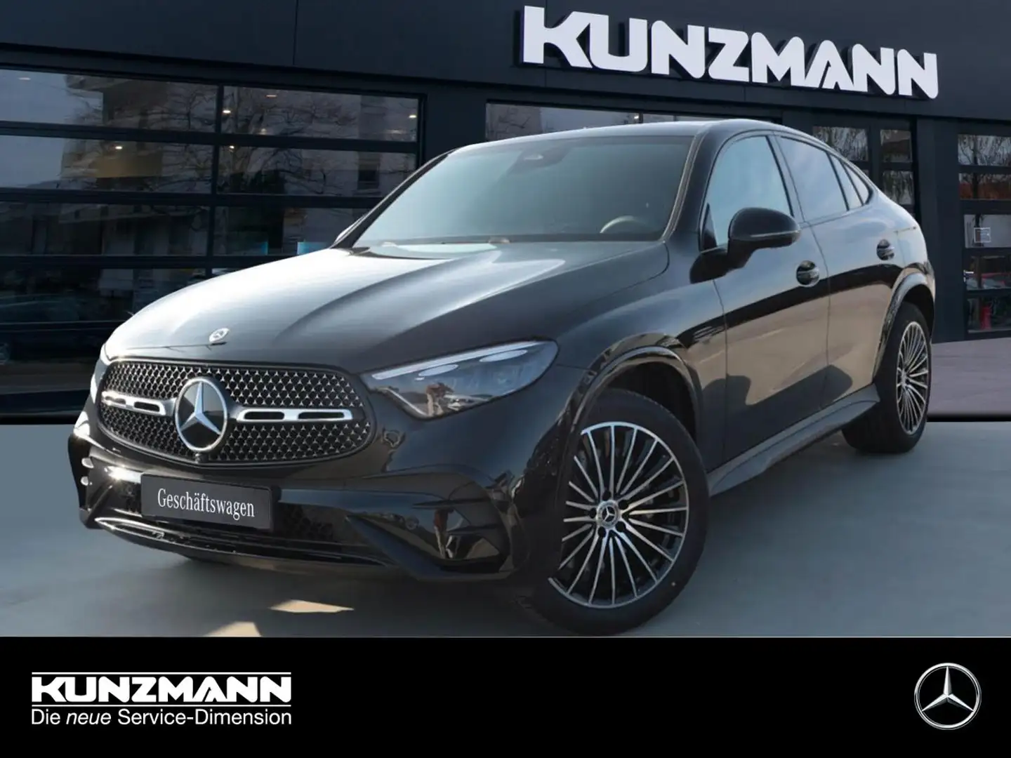 Mercedes-Benz GLC 220 d 4MATIC Coupé AMG Panorama Memory 360° Schwarz - 1