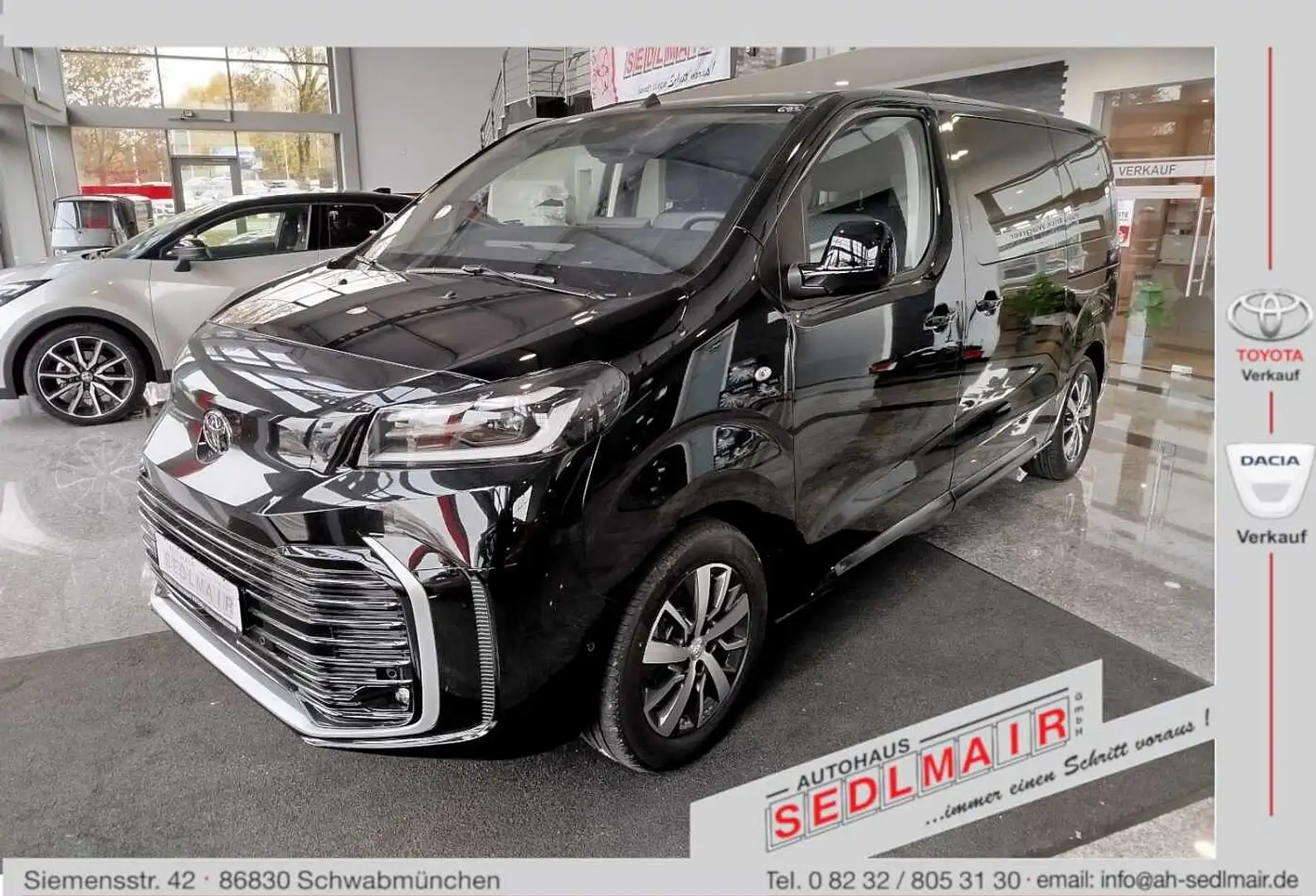 Toyota Proace Verso L1 Team D 8-Sitze/SITZHEIZUNG/KAMERA Negro - 1