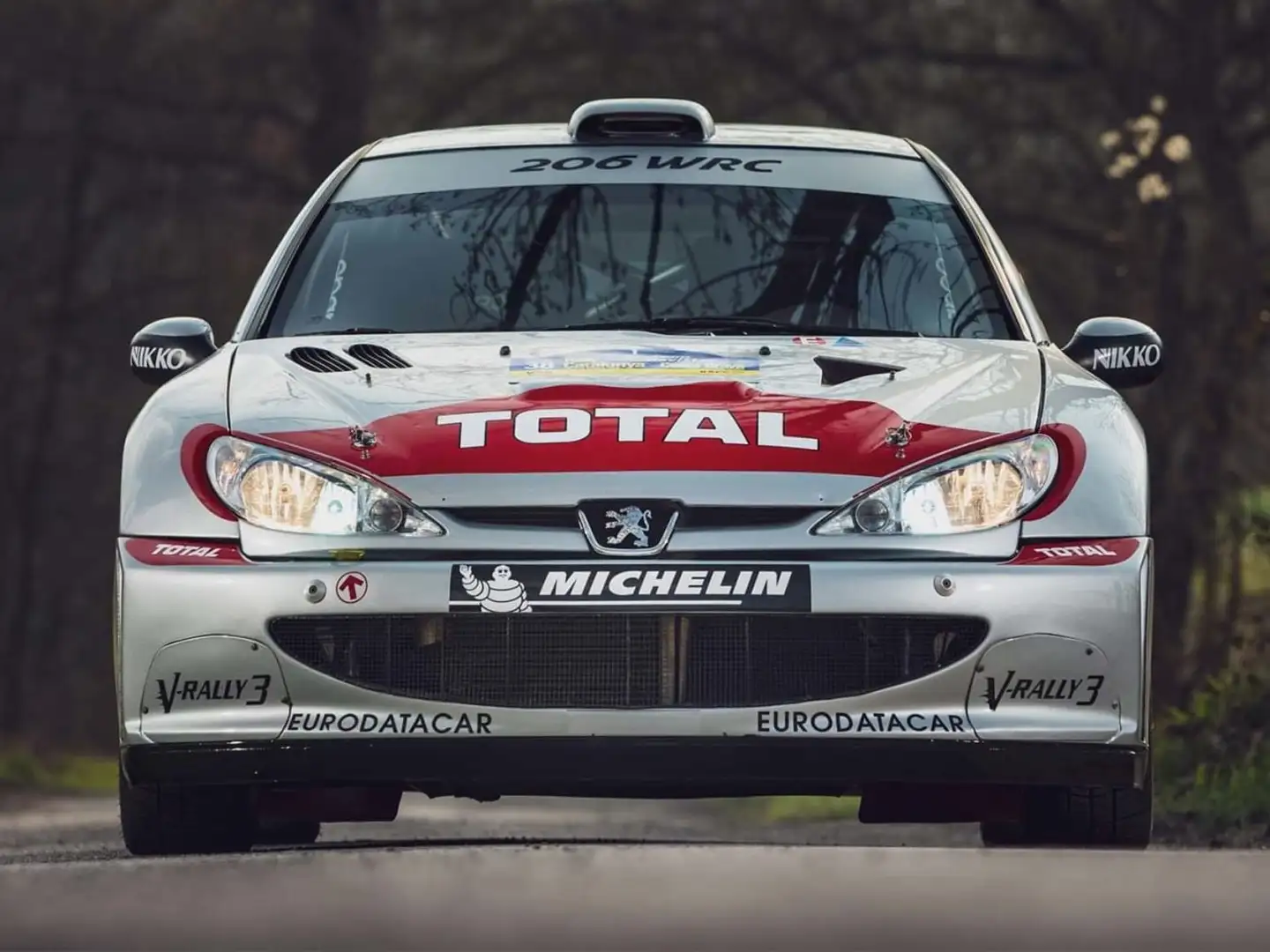 Peugeot 206 206 gti wrc replica road legal Grau - 1