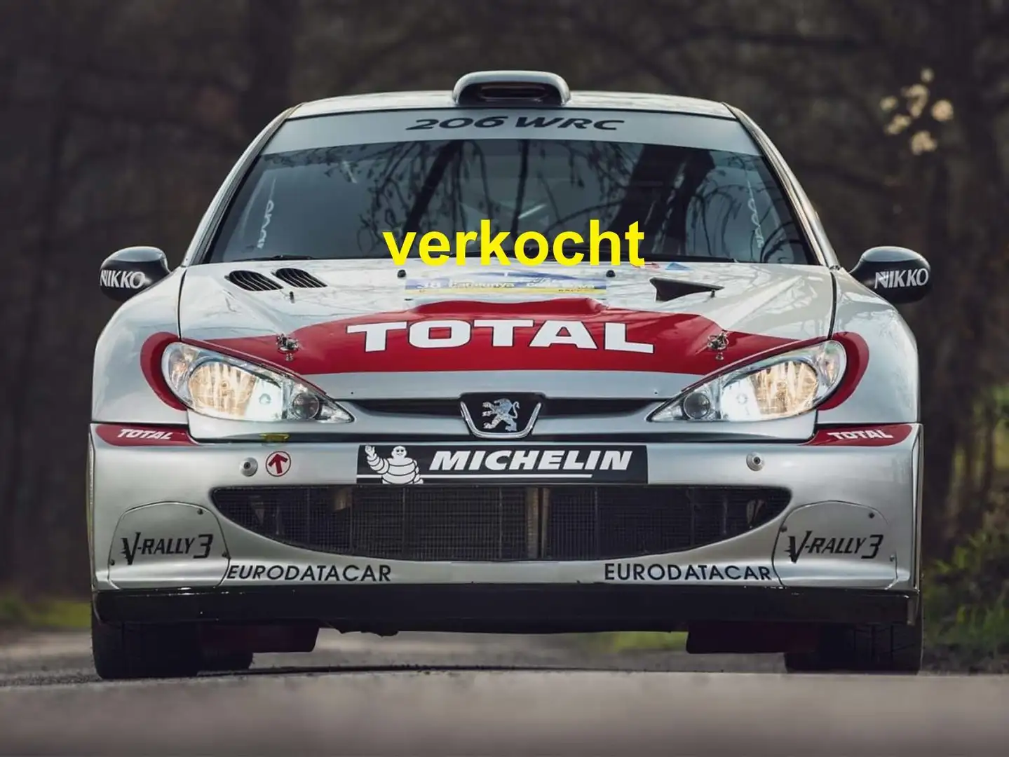 Peugeot 206 206 gti wrc replica road legal Grijs - 1