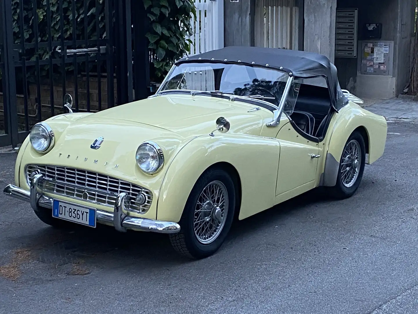 Triumph TR3 Giallo - 1