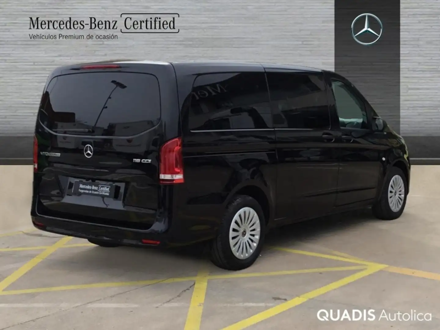 Mercedes-Benz Vito Tourer 114 CDI Pro Larga 9G-Tronic Negro - 2