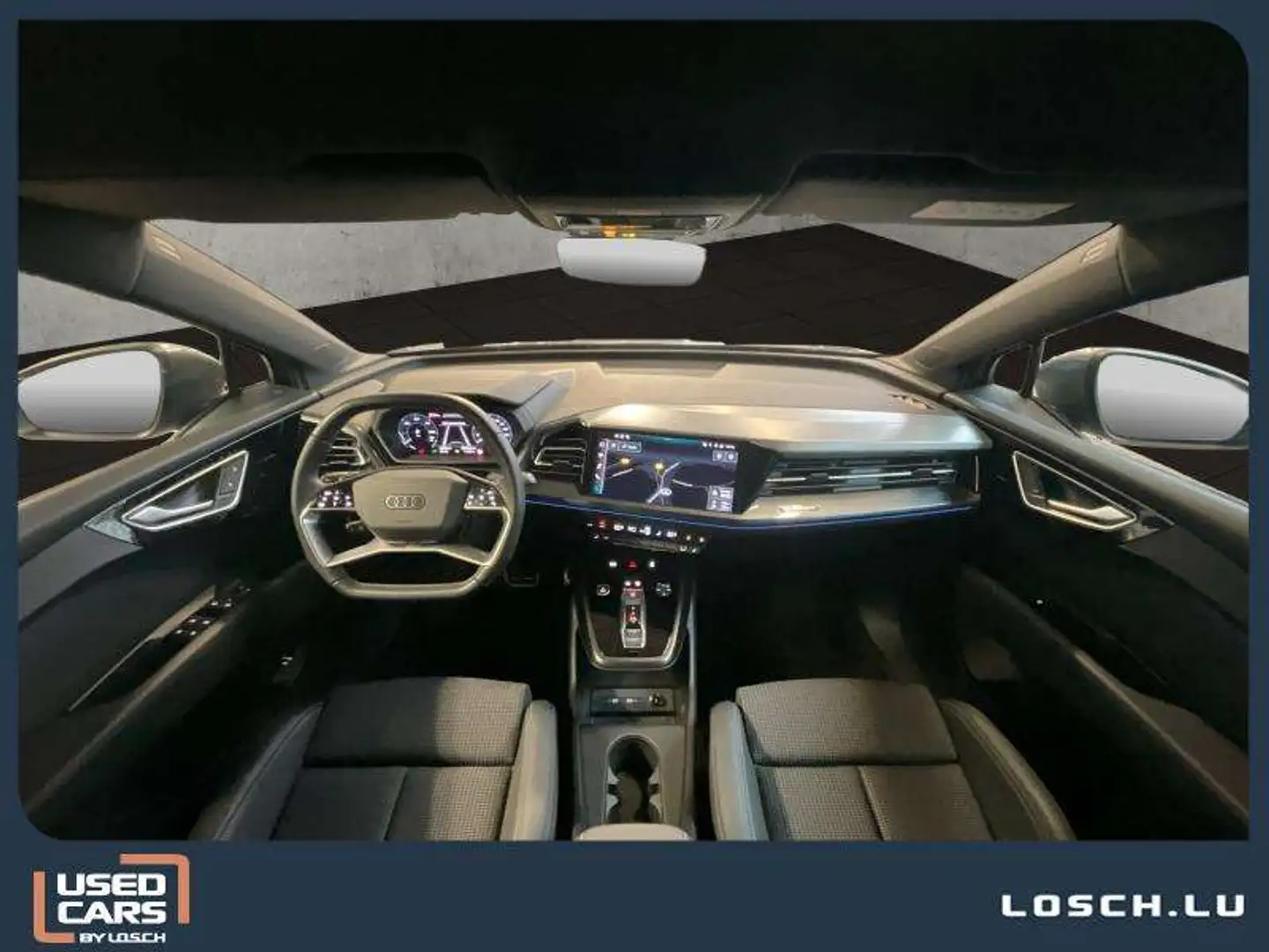 Audi Q4 e-tron 82KWh+SB+E-Tron40+LED+NAVI Gris - 2
