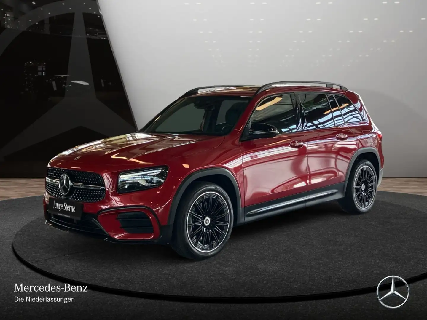 Mercedes-Benz GLB 220 d 4M AMG+NIGHT+AHK+MULTIBEAM+FAHRASS+8G Rouge - 2