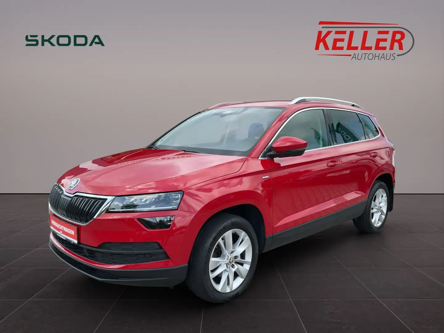 Skoda Karoq KAROQ Drive 1,5l TSI ACT110 kW, 7-Gang-DSG crvena - 1