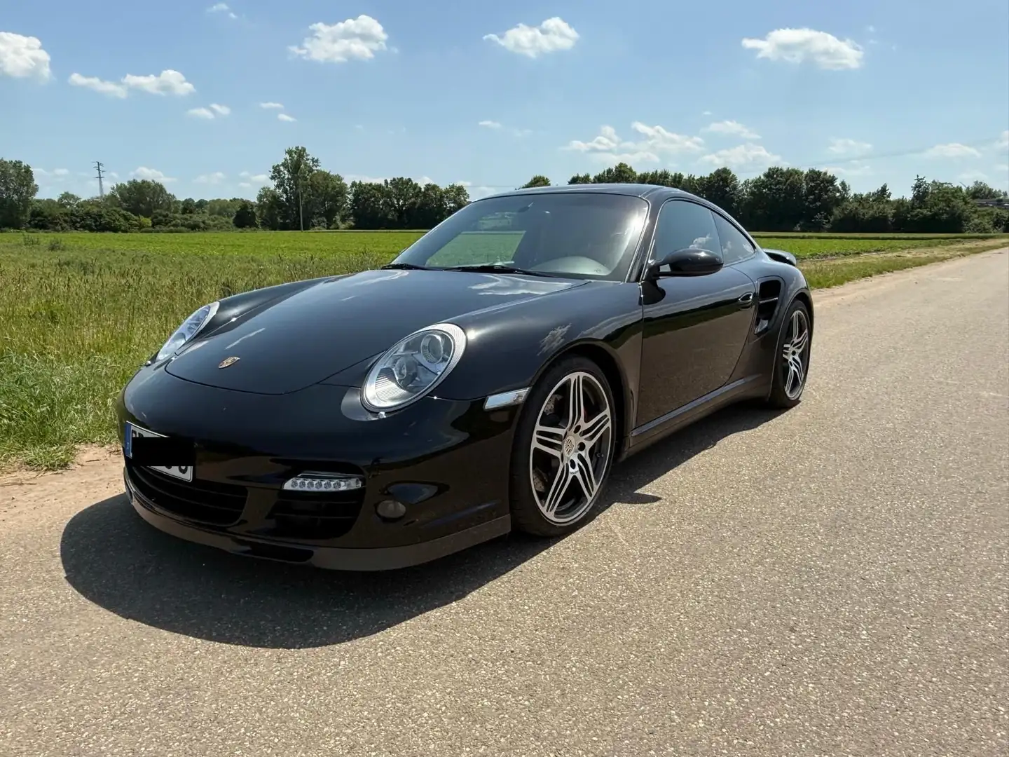 Porsche 997 Turbo 911 Scheckheft/Tüv & Service neu Schwarz - 1