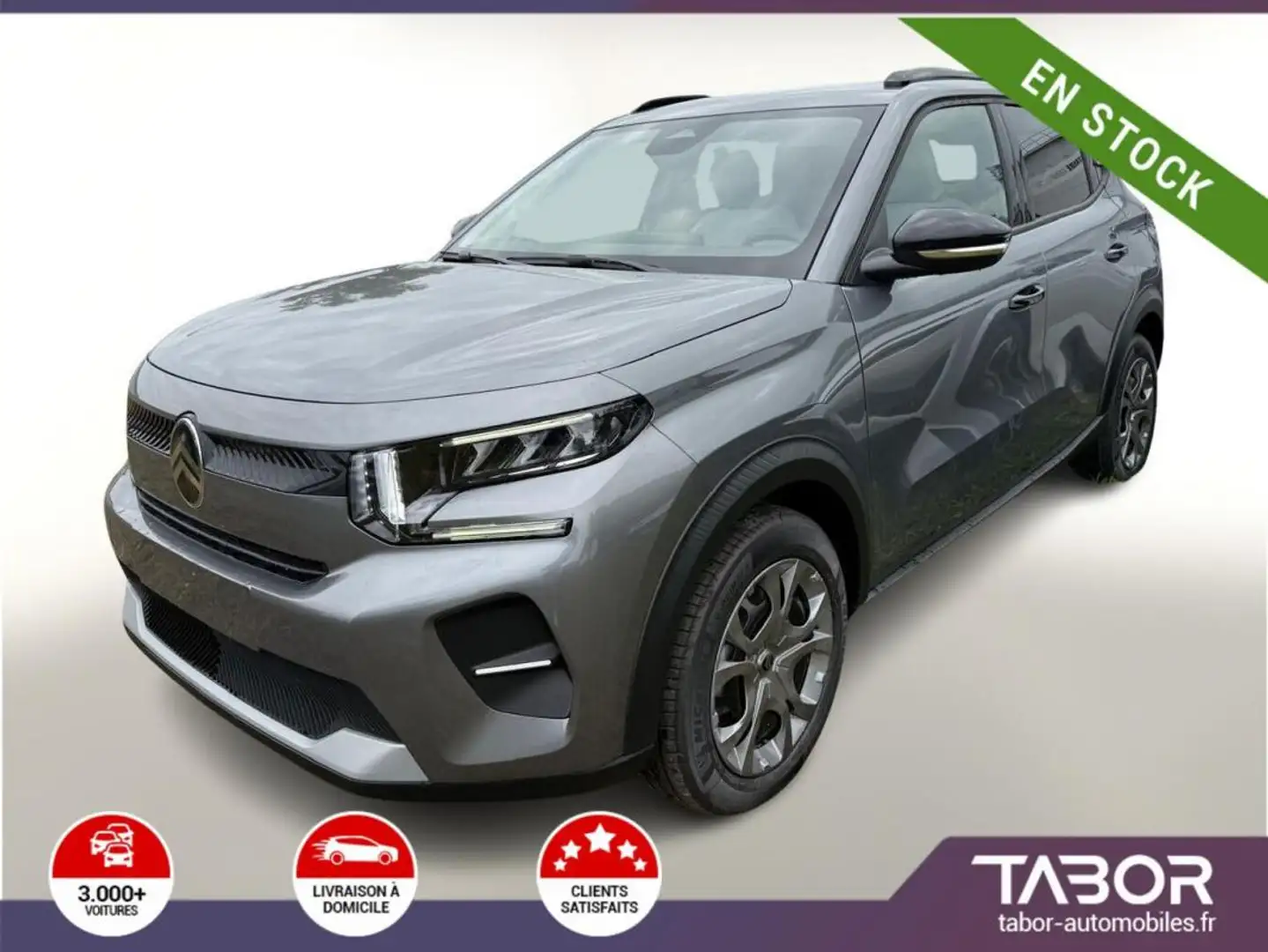 Citroen C3 1.2 Turbo 100 MAX HUD LED GPS Cam 3P Gris - 1