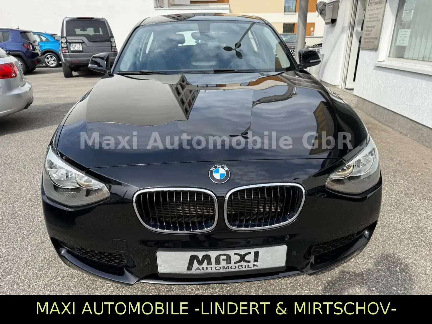 BMW 118 i Advantage-5-Trg-NAVI-BMW KD-SITZH-PDC- Noir - 2
