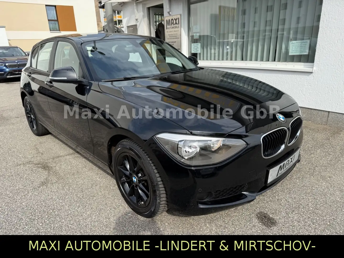 BMW 118 i Advantage-5-Trg-NAVI-BMW KD-SITZH-PDC- Noir - 1