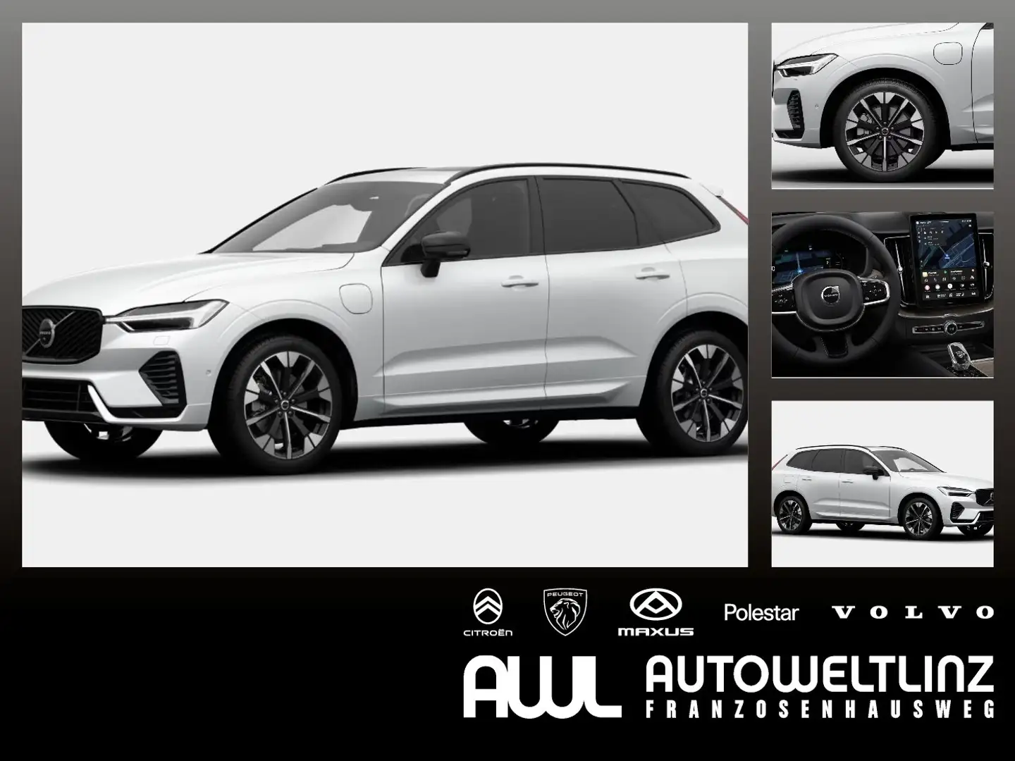 Volvo XC60 T6 AWD Plus Dark Weiß - 1