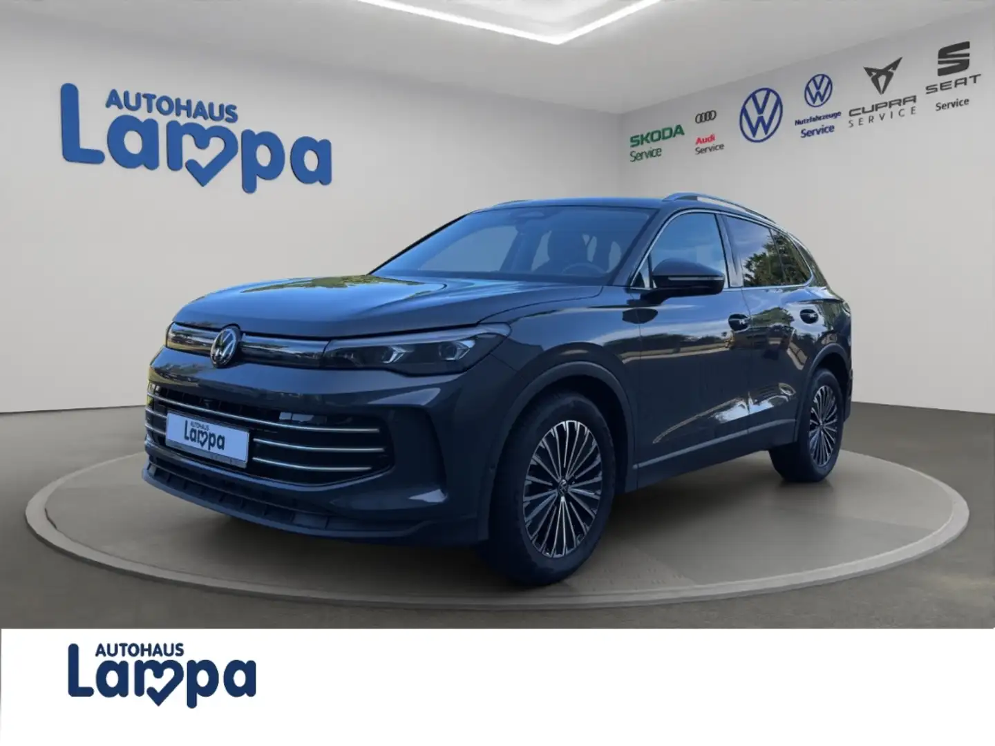 Volkswagen Tiguan Elegance 1.5 eTSI DSG AHK,RFK,NAV,SHZ,ACC,MATRIX Grau - 1