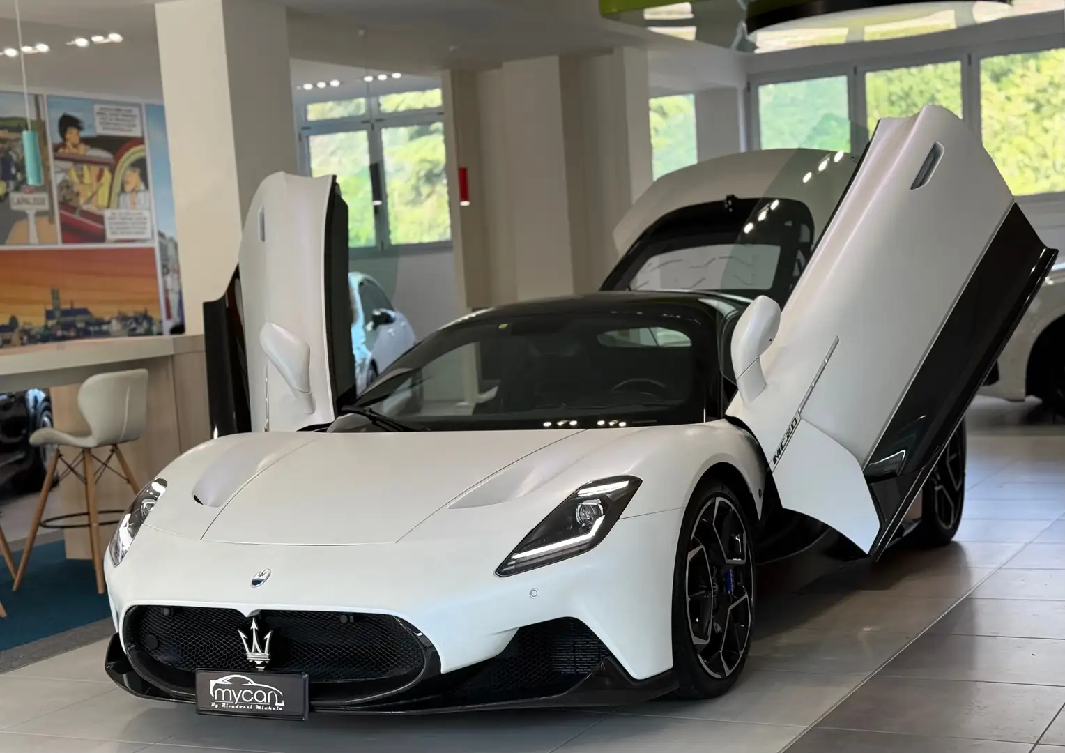 Maserati MC20 3.0 V6 630cv rwd SUPER FULL CARBON PACK COMPLETO Blanc - 1