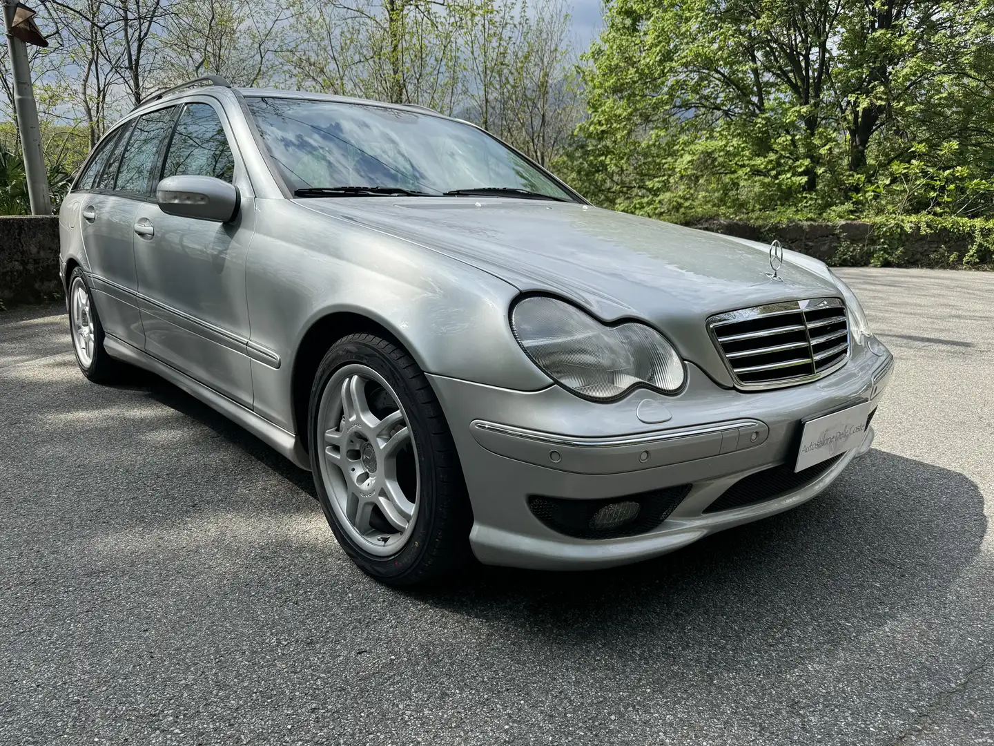 Mercedes-Benz C 32 AMG SW kompressor full service mercedes iscritta Asi Argent - 1