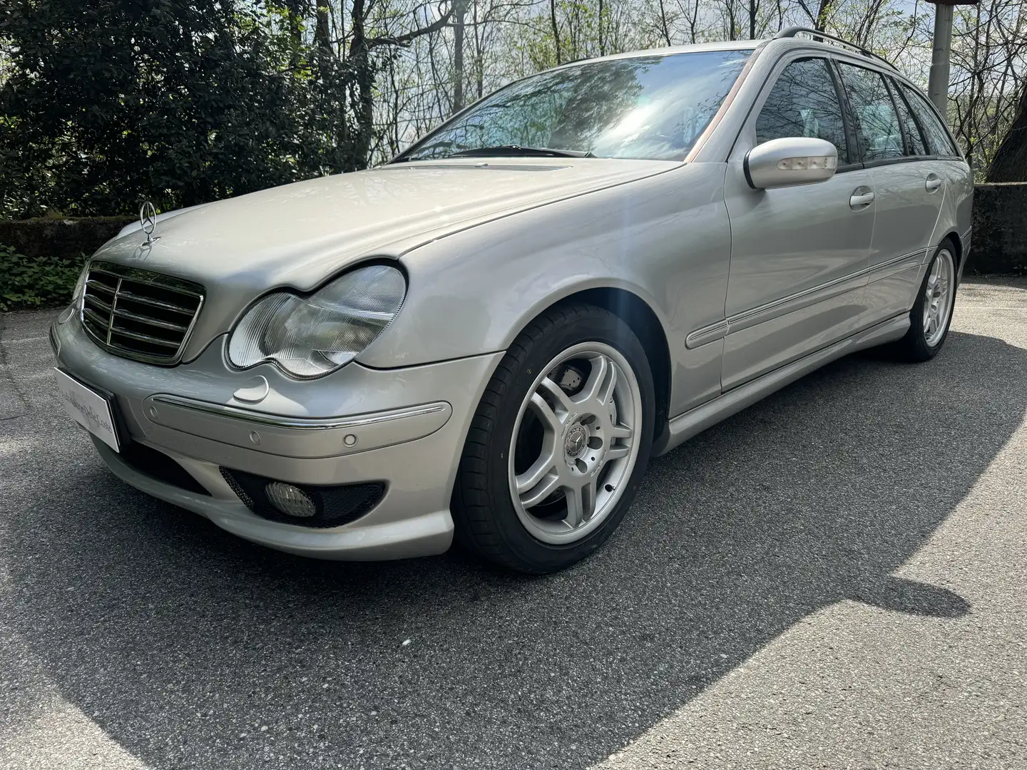 Mercedes-Benz C 32 AMG SW kompressor full service mercedes iscritta Asi Argent - 2