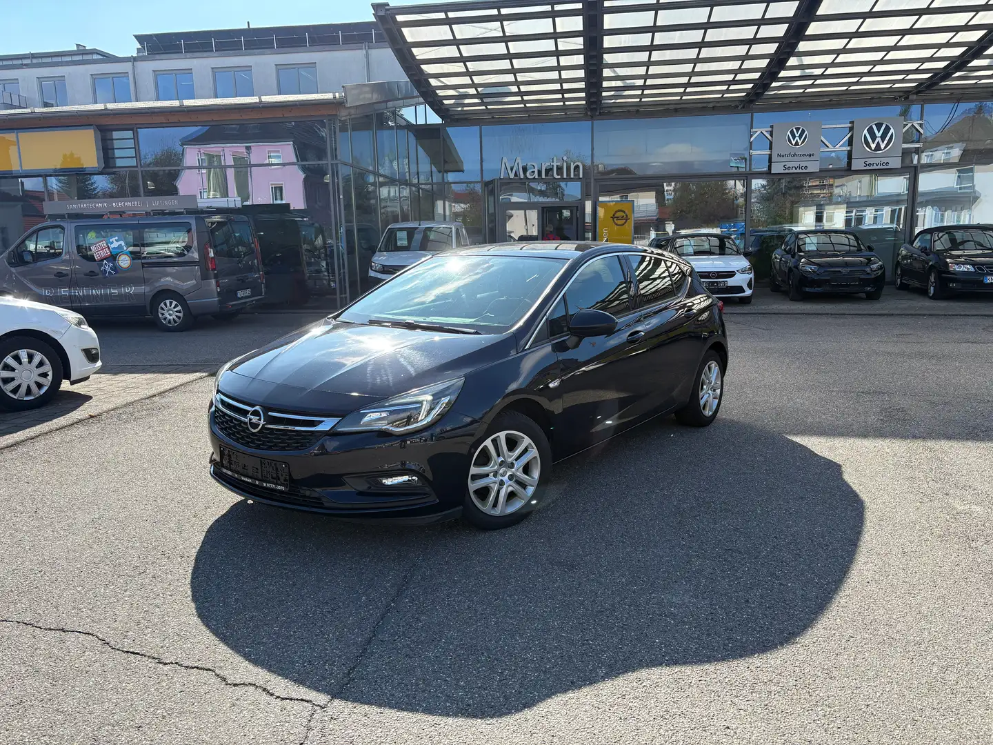 Opel Astra 5-türig 1.4 Turbo Dynamic Blau - 1