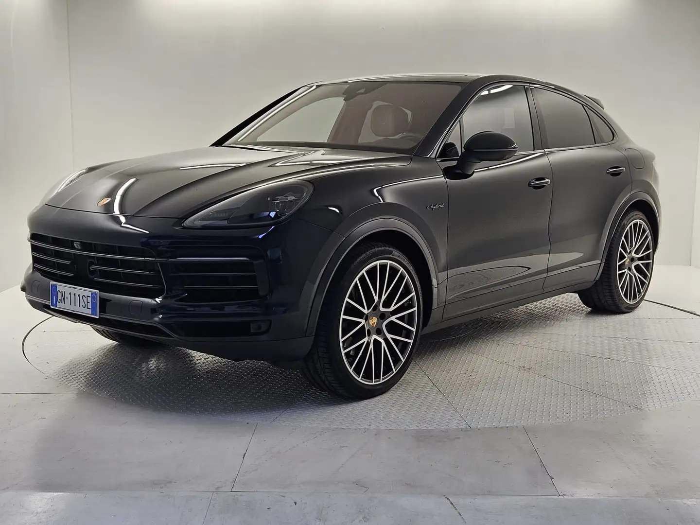 Porsche Cayenne Cayenne Coupé 3.0 V6 E-Hybrid Platinum Edition Modrá - 1