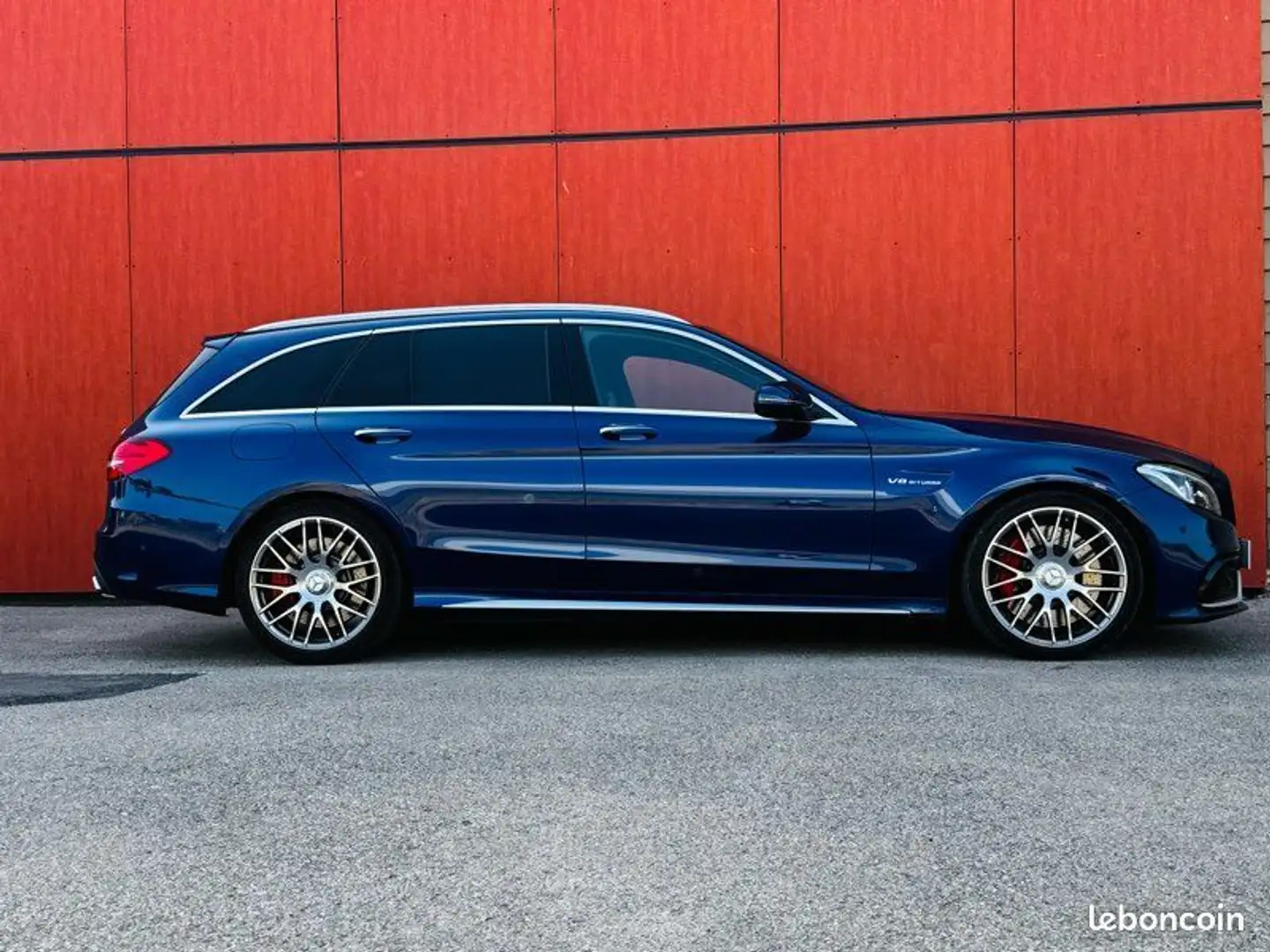 Mercedes-Benz C 63 AMG Mercedes Break C63S C63 S AMG 4.0 510 ch Bleu - 2