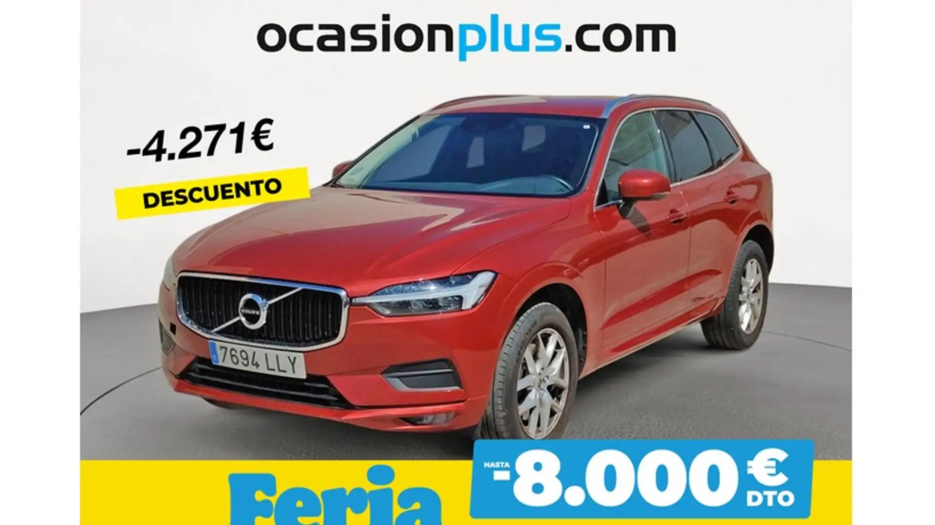 Volvo XC60 B4 Momentum Pro FWD Aut. Rouge - 1