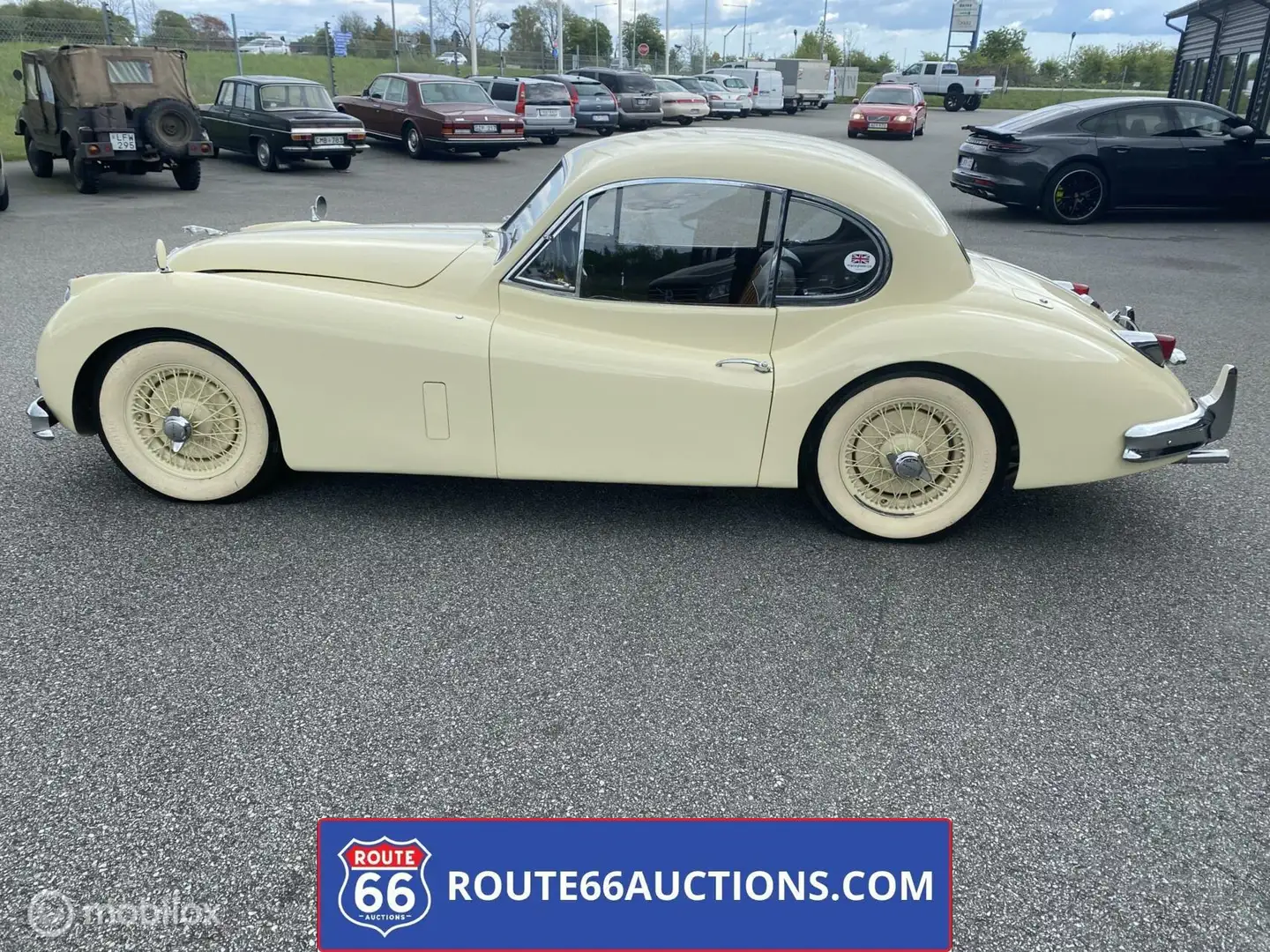 Jaguar XK 140 3.4 coupe Bej - 2