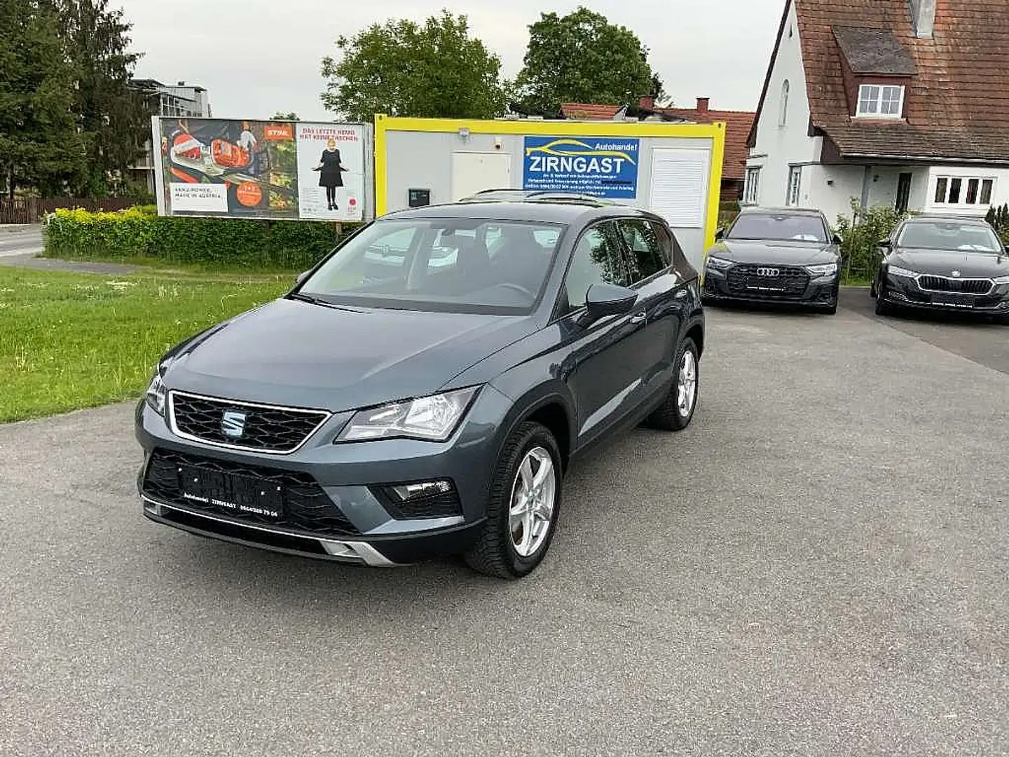 SEAT Ateca 2,0 Style 4WD TDI DSG Pickerl bis 06/2026 Finan... Grau - 1