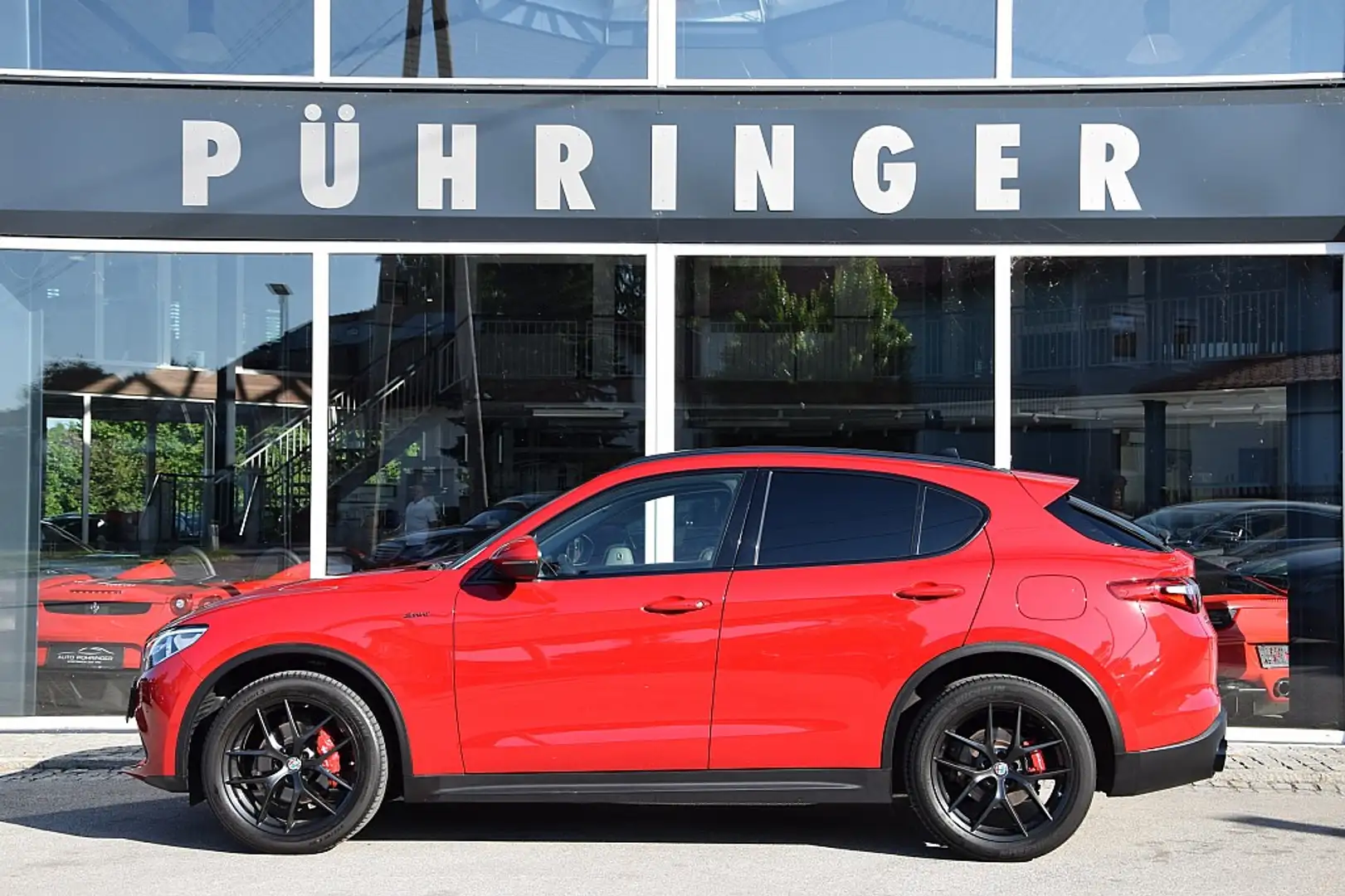 Alfa Romeo Stelvio 2,0 ATX AWD *Sprint*Pano*ACC* Rot - 1