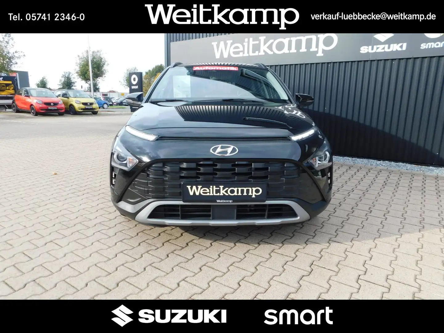 Hyundai BAYON Bayon 1.0 T-GDI Trend Automatik Kamera Navi 1.Hd Schwarz - 2
