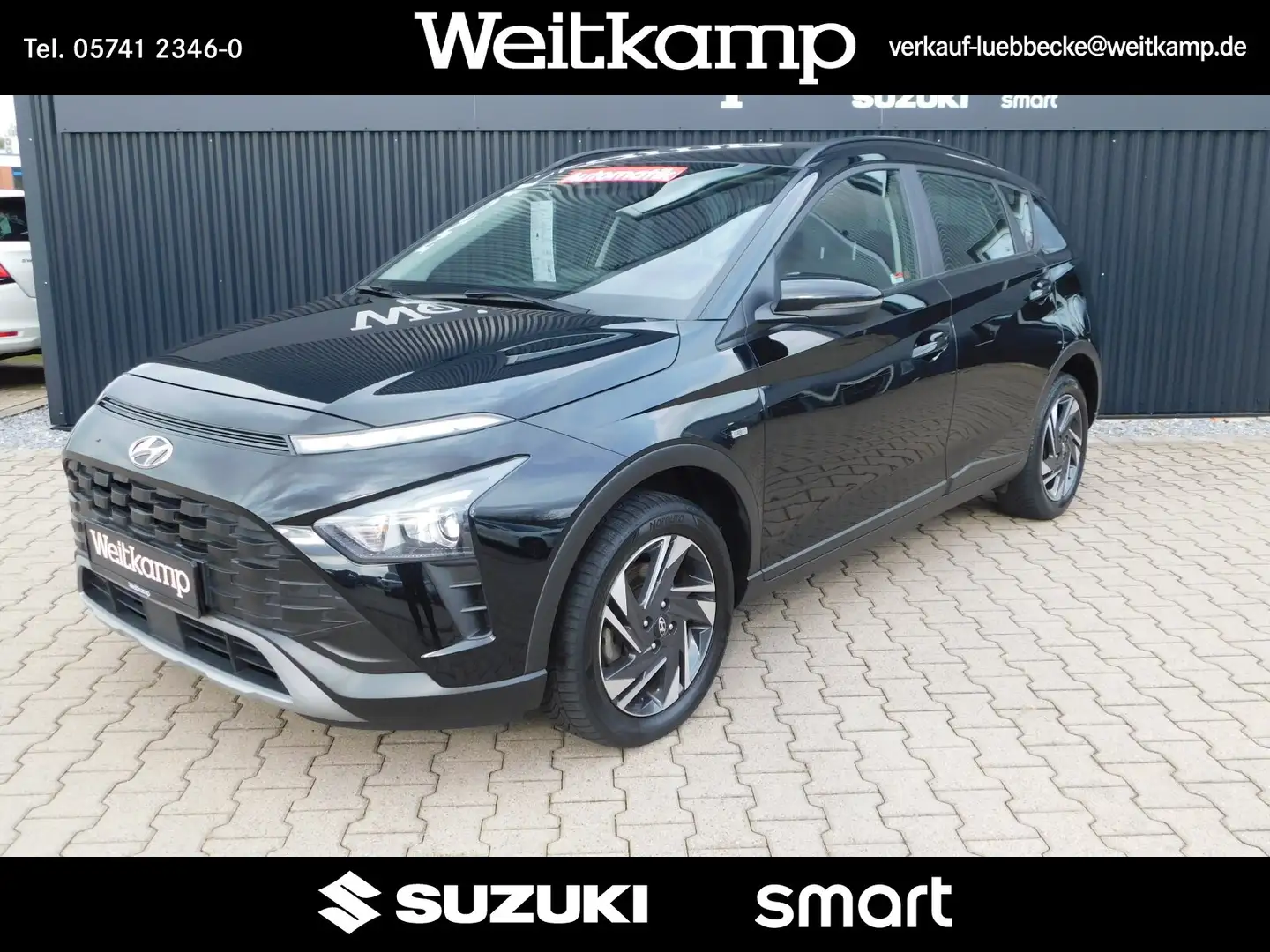 Hyundai BAYON Bayon 1.0 T-GDI Trend Automatik Kamera Navi 1.Hd Schwarz - 1