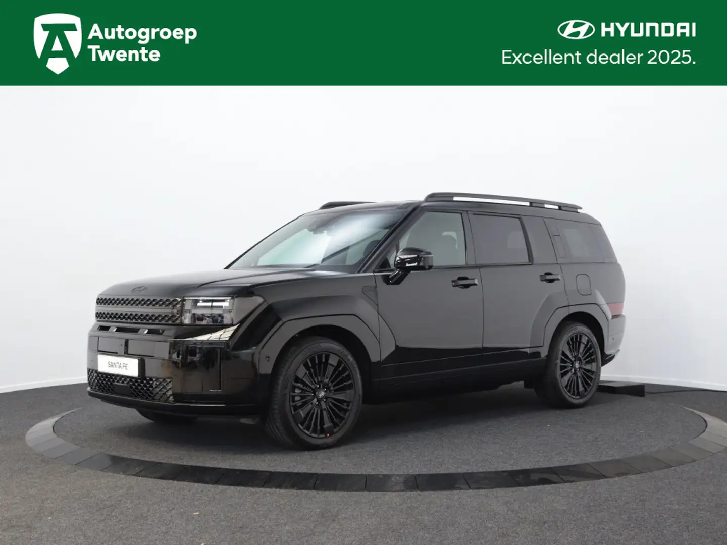 Hyundai SANTA FE 1.6 T-GDI PHEV 4WD Black Line | 6-zitter | Navigat Schwarz - 1