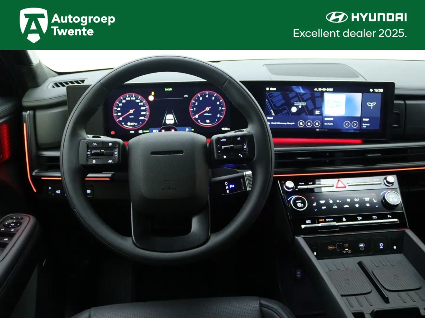 Hyundai SANTA FE 1.6 T-GDI PHEV 4WD Black Line | 6-zitter | Navigat Noir - 1