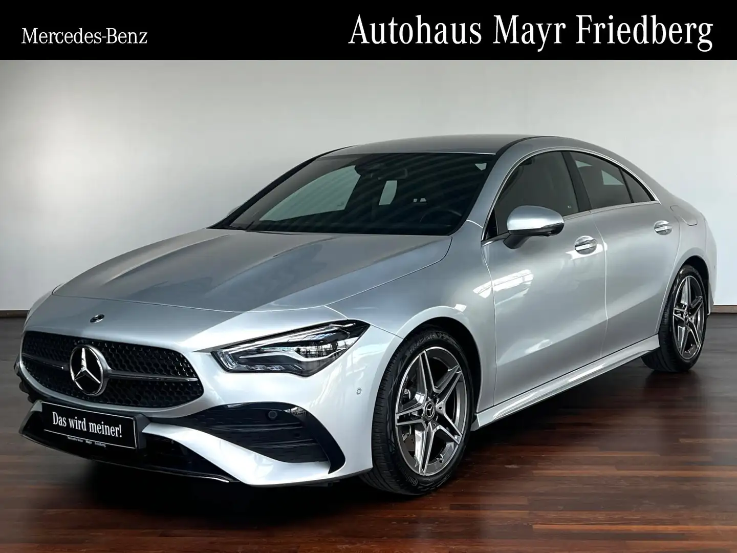 Mercedes-Benz CLA 200 CLA 200 Coupé AMG AHK+KEYLESS+360°+LED+TOTWINKEL Silber - 1