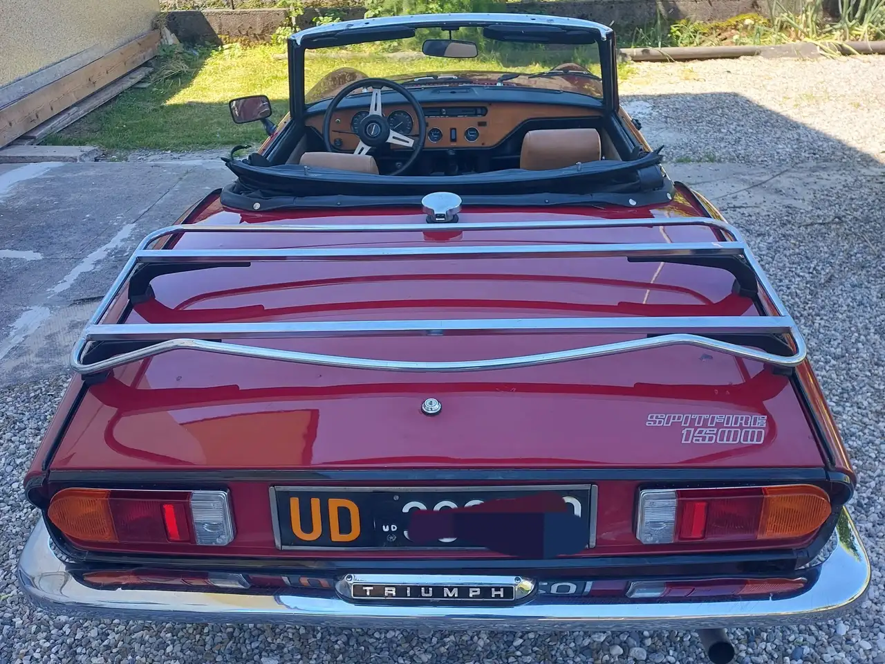 Triumph Spitfire 1500 benzina, cabriolet, foto 4