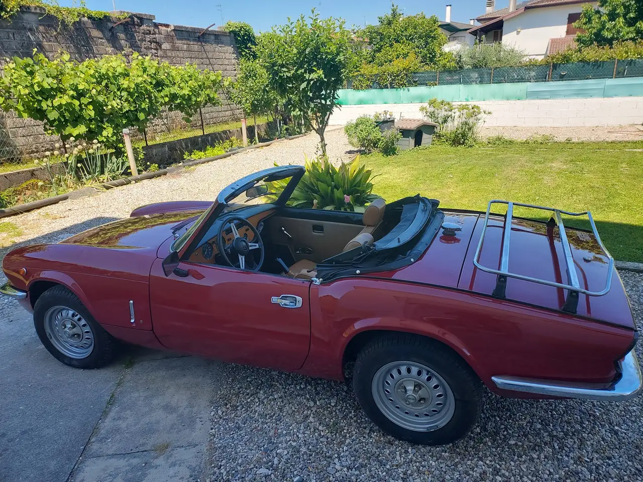 Triumph Spitfire 1500 benzina, cabriolet, foto 6
