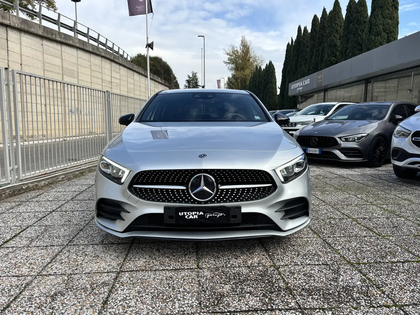 Mercedes-Benz A 200 d premium auto Argento - 1