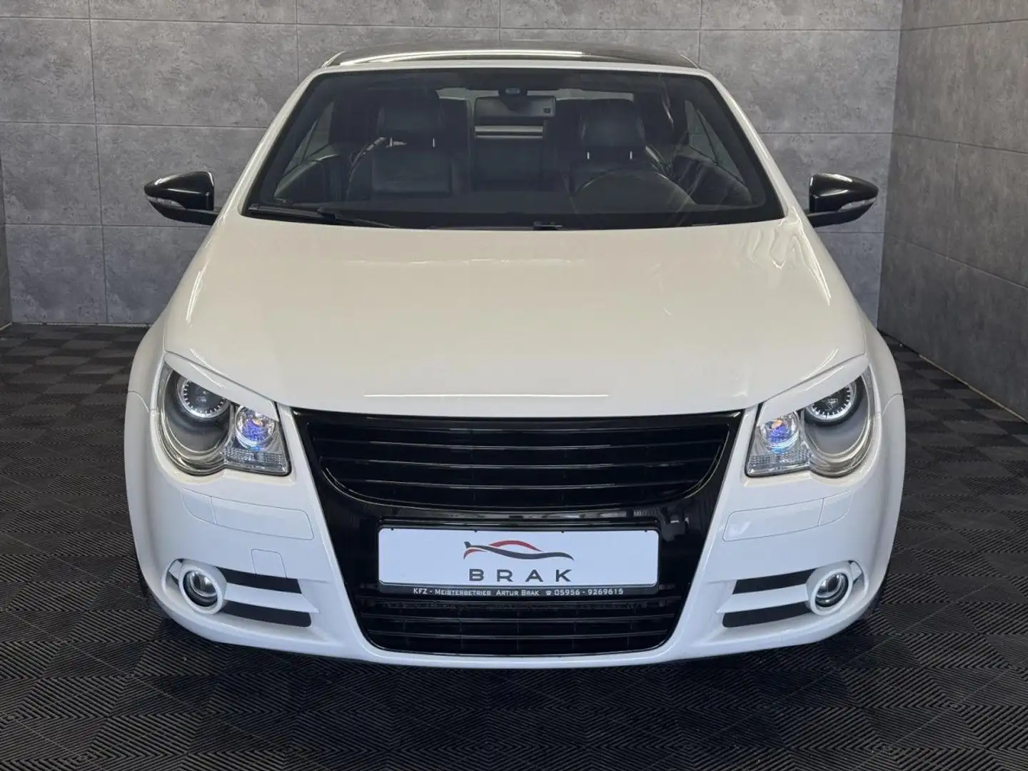 Volkswagen Eos 2.0 TDI White Night Bi-Xenon*Leder*DSG*Navi Fehér - 2
