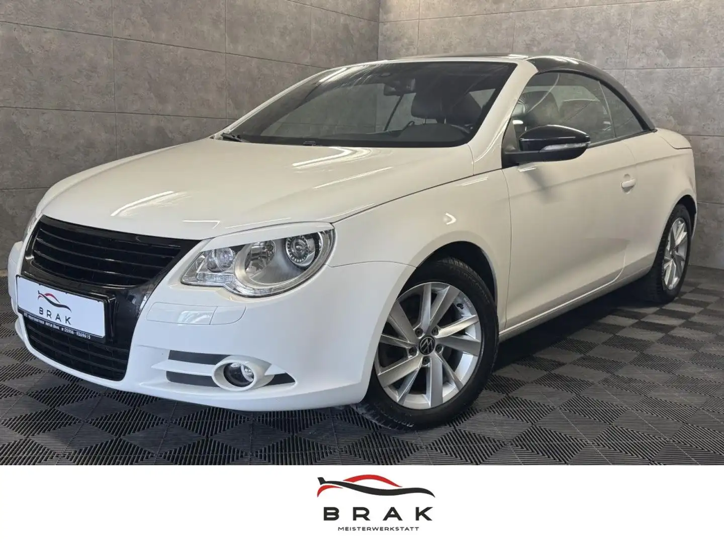 Volkswagen Eos 2.0 TDI White Night Bi-Xenon*Leder*DSG*Navi Fehér - 1