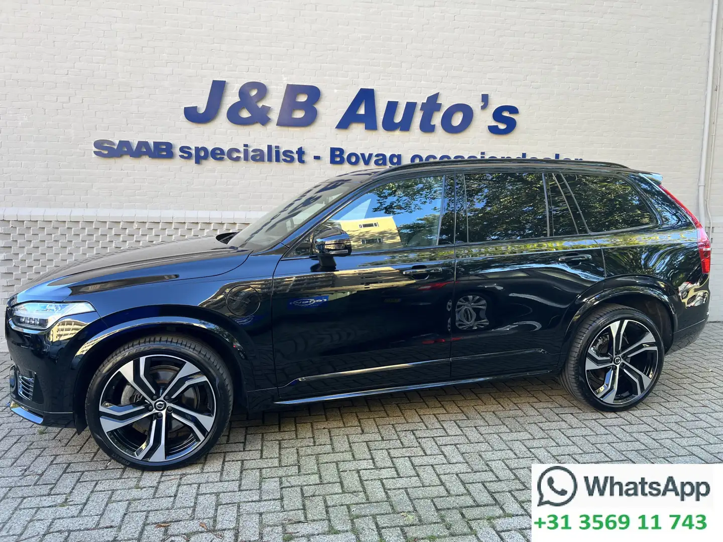 Volvo XC90 2.0 T8 Twin Engine AWD R-Design Luchtvering 360gr Noir - 1