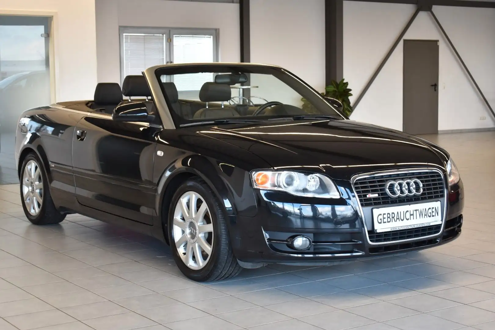 Audi A4 Cabriolet 2.0 TFSI /S-LINE Sport +/XENON/SHZ Negro - 2