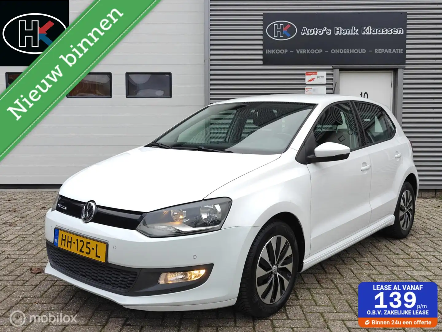 Volkswagen Polo 5deurs 1.0TSi 95pk Clima MFstuur Navi Camera Blanc - 1