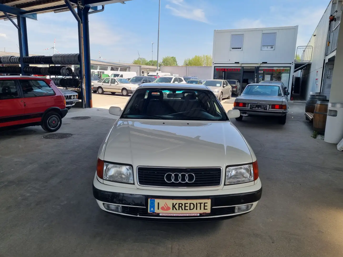 Audi 100 2,8 V6 E - Topzustand! Weiß - 2