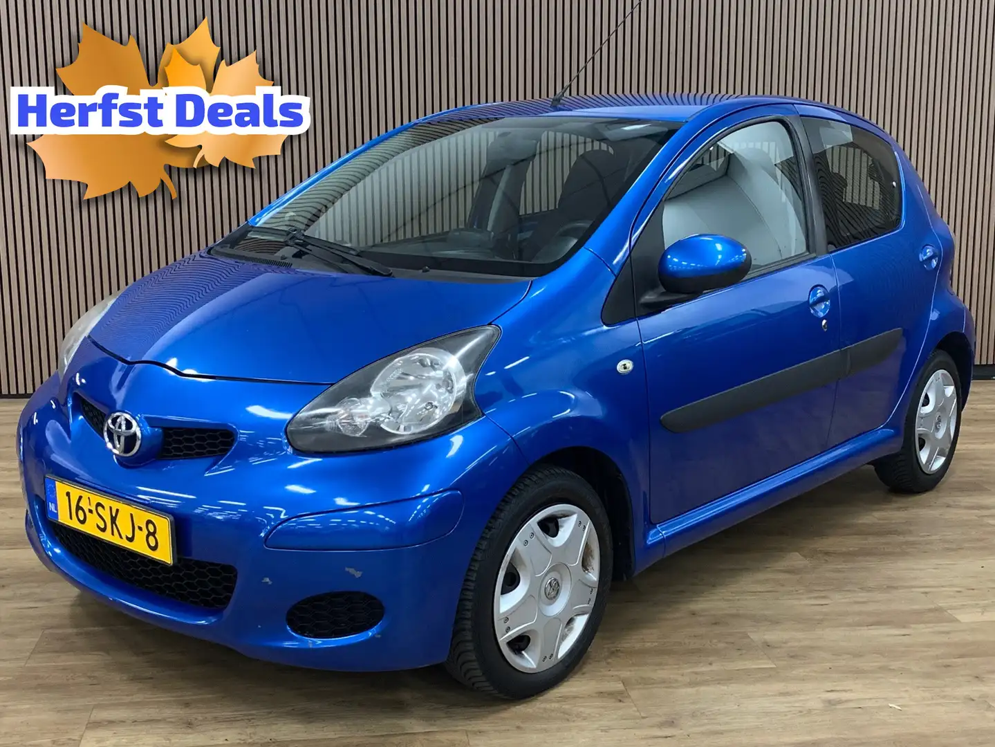Toyota Aygo 1.0-12V Comfort|Navigatie|Airco| Blu/Azzurro - 1