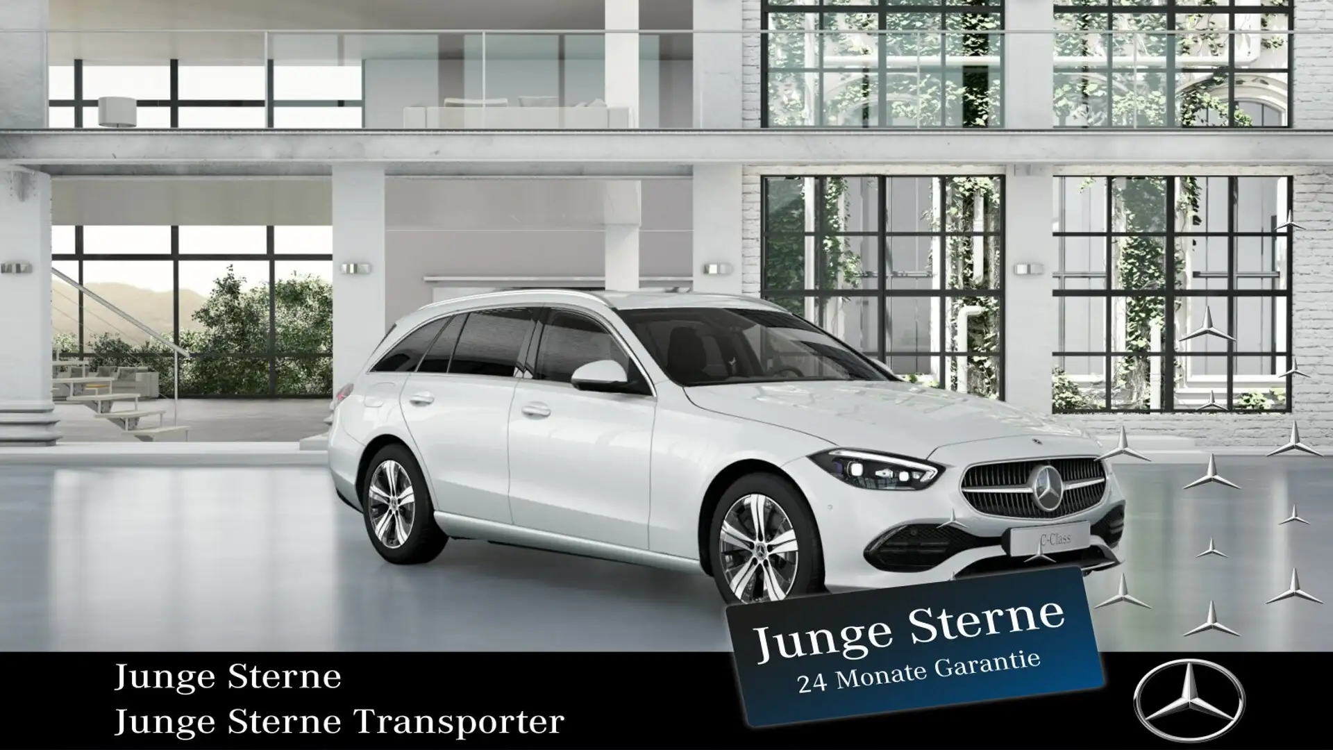 Mercedes-Benz C 200 C 200 d T AVANTGARDE*AHK*MASSAGE*SHZ*360°KAM*HUD Weiß - 1