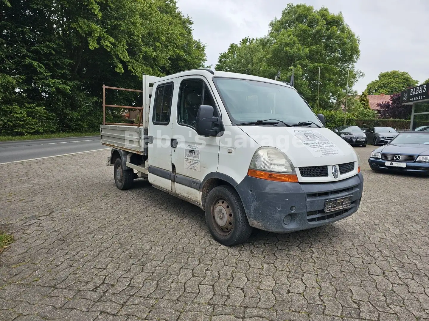 Renault Master II Phase 2 DoKa Pritsche TÜV bis 05.2026 Blanco - 2