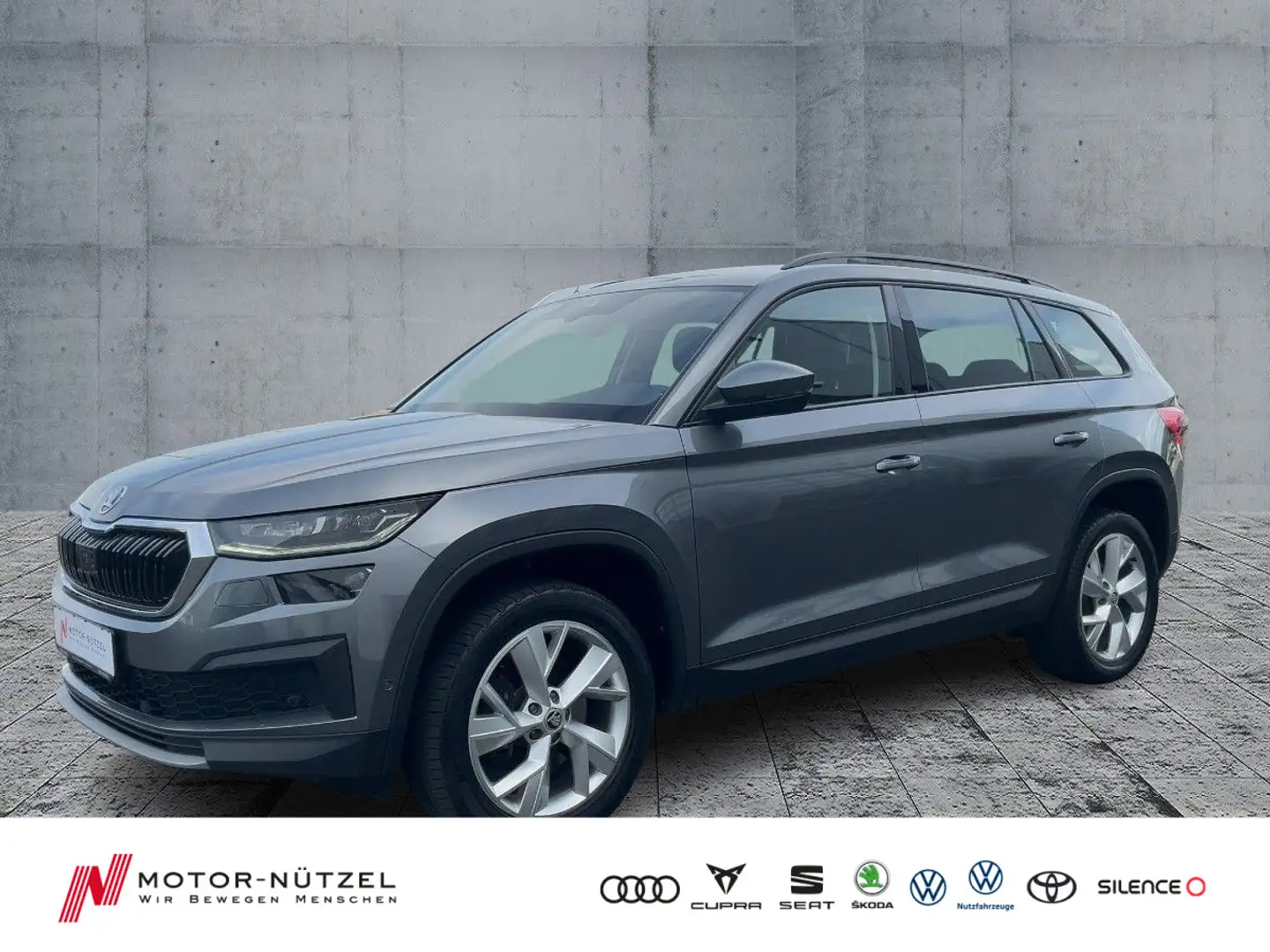 Skoda Kodiaq 2.0TDI 4x4 DSG TOUR MATRIX+NAV+ACC+AHK+VC Grau - 1