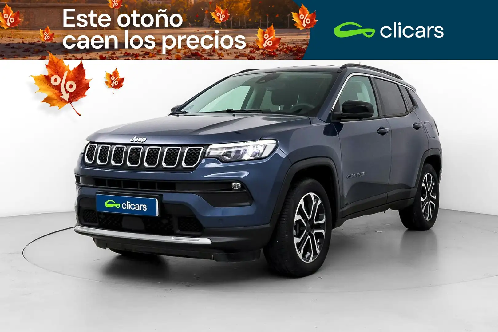 Jeep Compass 1.3 PHEV Limited EAWD Aut. 190 Azul - 1