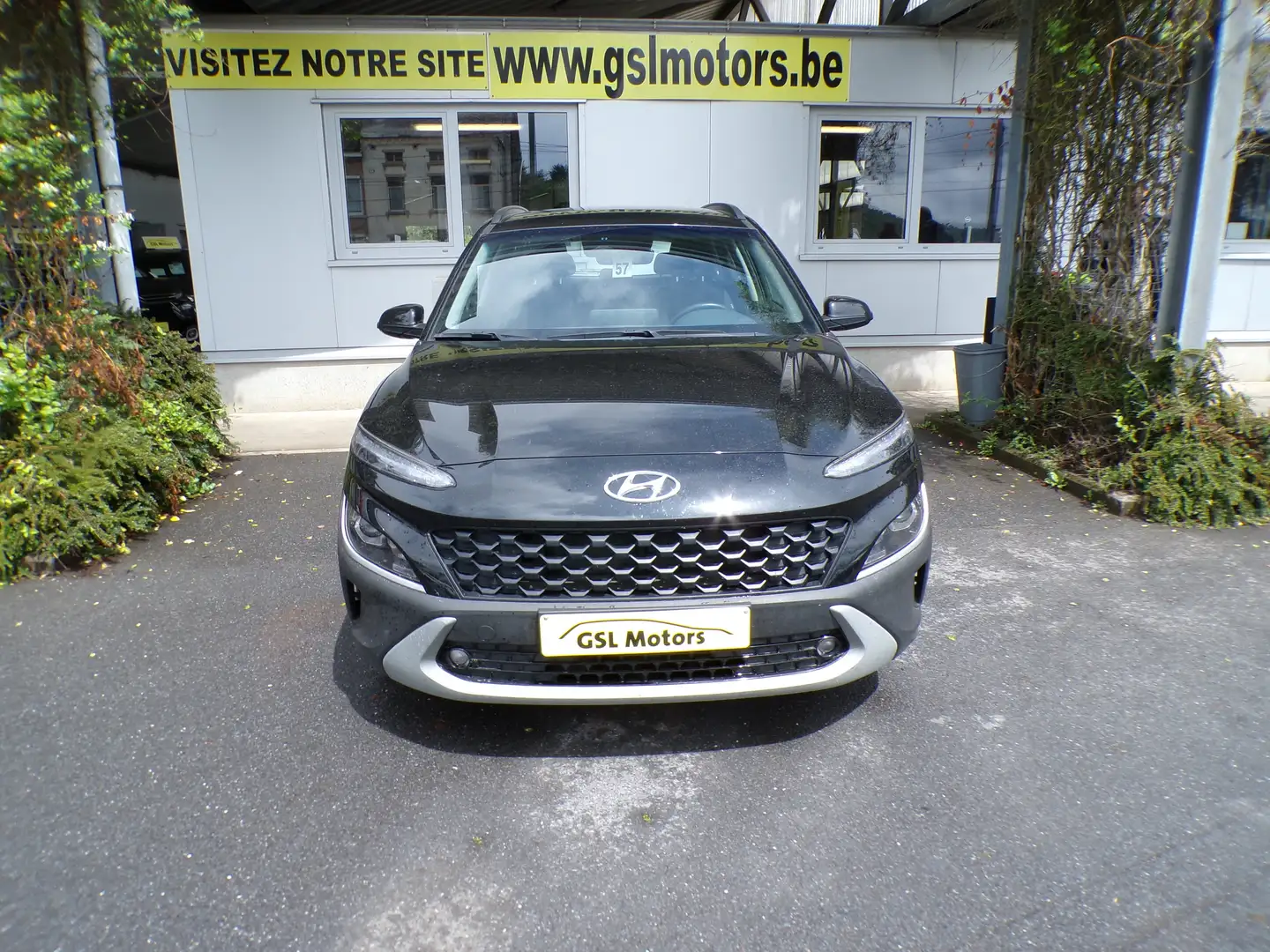 Hyundai KONA 1.6 GDi 105cv Automatique hybride noir 05/21 Airco Noir - 2