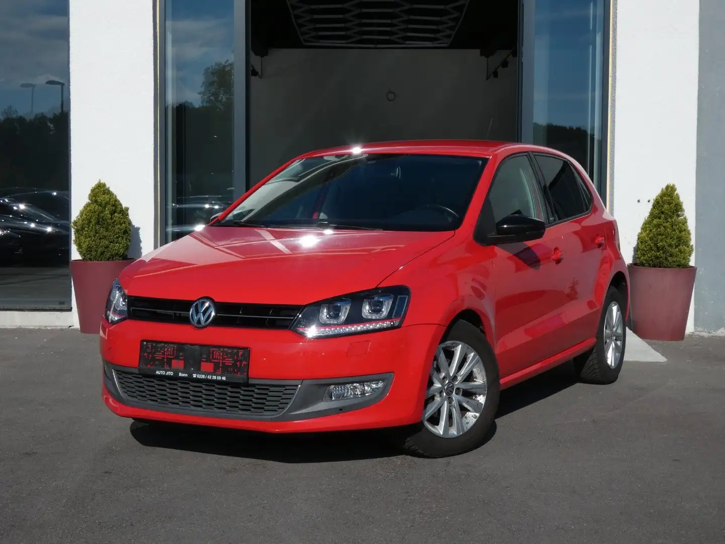 Volkswagen Polo 1.2*5 Türer*Klima*Shz*Xenon* Rot - 1