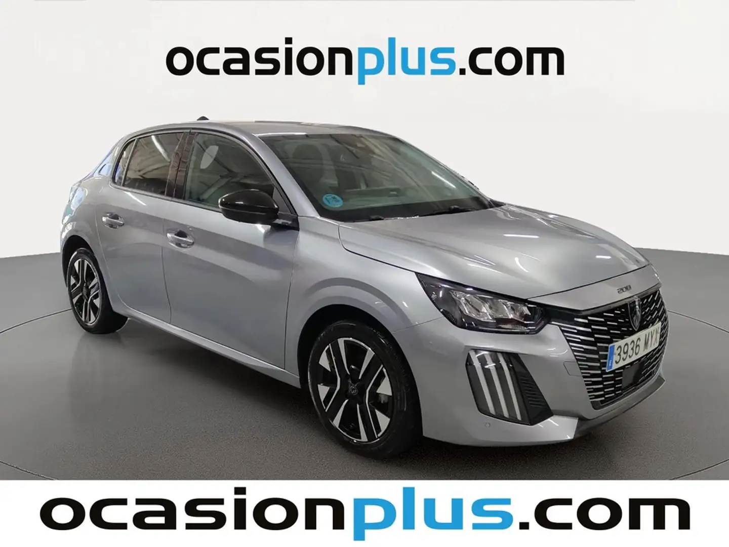Peugeot 208 1.2 Puretech S&S Allure 100 Gris - 2